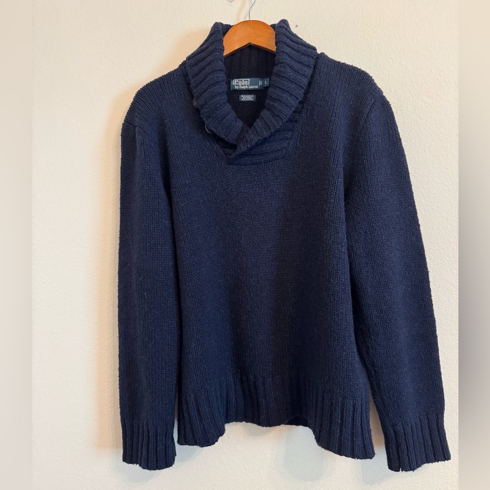 Polo Ralph Lauren Alpaca Wool Blend Sweater Size L